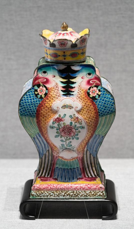 DSC03906-双头鹰纹茶叶罐-清-珐琅