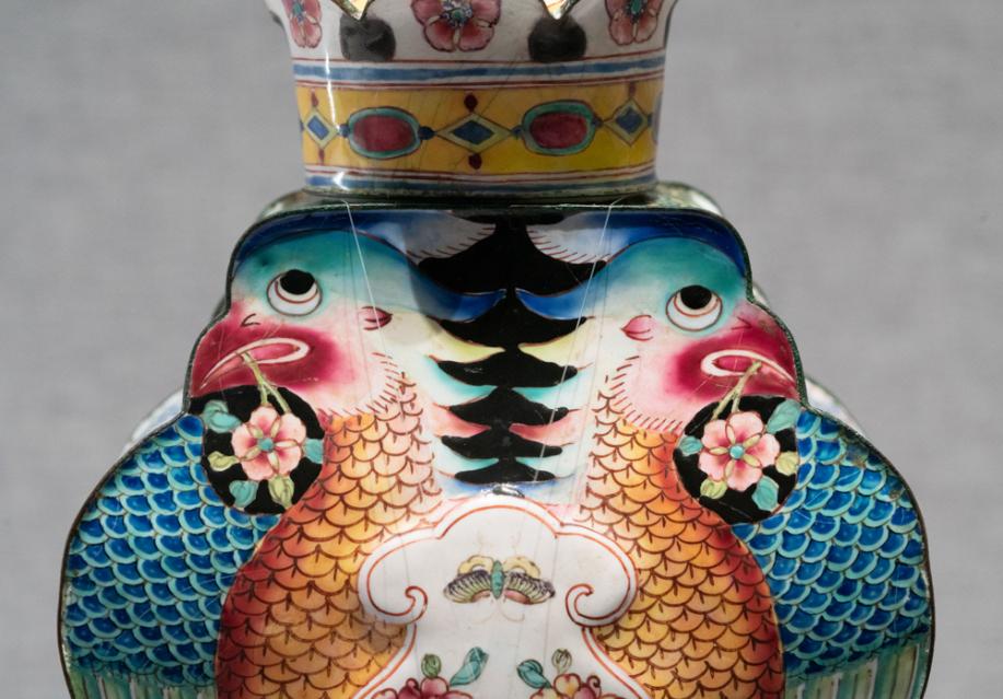 DSC03908-双头鹰纹茶叶罐-清-珐琅